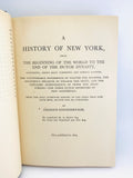 1930’s A History of New York and The Sketch Book by Washington Irving- Book League of America