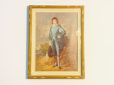 Framed Blue Boy Print