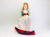 Vintage Czechoslovakia Sleepy Eye costume Doll