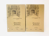 1930 Elementary Mechanics for Home Study part 1 to 4