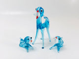 Vintage Tiny Glass Dogs