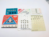 Vintage Lot of Snaps, Hooks and Eyes, partial cards.