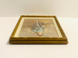 Framed Blue Boy Print