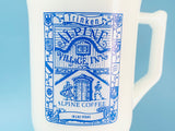 Vintage Alpine Village Inn Las Vegas Milkglass Coffee Mug