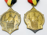 2 1960’s Avondvierdaagse Deurne Bronze Metals