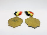 2 1960’s Avondvierdaagse Deurne Bronze Metals