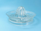 Vintage Clear Glass Juicer Reamer