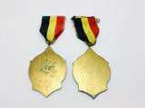 2 1960’s Avondvierdaagse Deurne Bronze Metals
