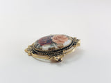 Vintage Sarah Coventry Floral Pendant Brooch