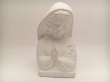 Clay model mold of Mary Praying