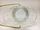 1970’s Avon Clear Glass Basket