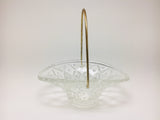 1970’s Avon Clear Glass Basket