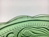 Green Glass Compote Dish by E O Brody Co Cleveland M6000
