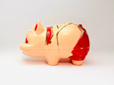 1950’s Reliable Pink Plastic Piggy Bank