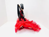 1970’s Marin Chiclana Plastic Flamenco Dancer 13” Doll