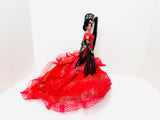 1970’s Marin Chiclana Plastic Flamenco Dancer 13” Doll