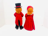 Vintage Christmas Carollers Dolls