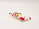 Vintage Enamel Cat Christmas Holiday Brooch