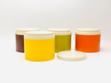 1970’s Vintage Tupperware Stacking Spice Containers