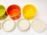 1970’s Vintage Tupperware Stacking Spice Containers