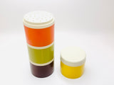 1970’s Vintage Tupperware Stacking Spice Containers