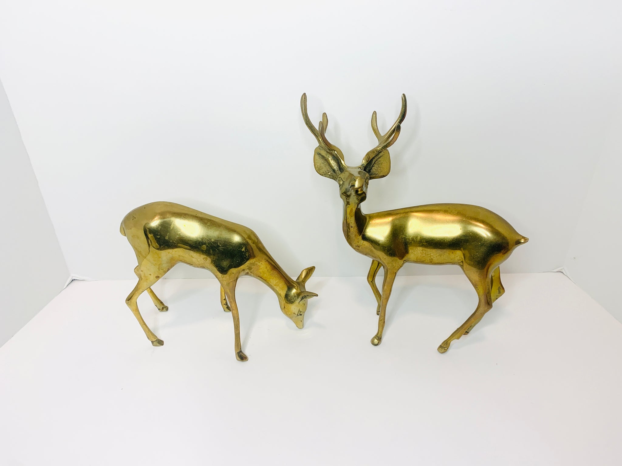 Large brass deals deer