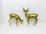 Vintage Brass Deer