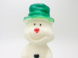 Vintage Fern Brand Waxes Snowman Christmas Candle