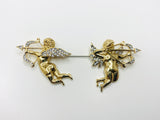 Vintage Butler Cherub Cupid Brooch Pin