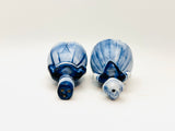 Vintage Delft Blue Salt and Pepper Shakers