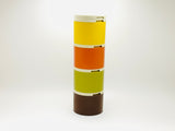 1970’s Vintage Tupperware Stacking Spice Containers