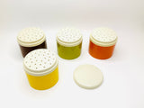 1970’s Vintage Tupperware Stacking Spice Containers