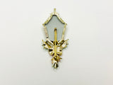 Vintage Beatrix Candle Lit Christmas Lantern Brooch