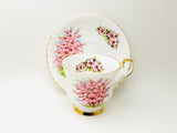 Vintage Pink Mist Cambridge Teacup and Saucer