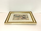 Vintage John Frederick Lloyd Strevens, Melanie Framed Textured Lithograph