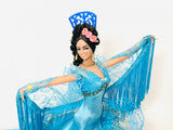 1970’s Marin Chiclana Plastic Flamenco Dancer 13” Doll