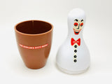 Vintage The Bowlers Kitty Bank Plastic Bowling Pin Money Bank