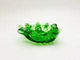 Small Vintage Art Glass Shell Shaped Dish