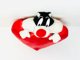 Vintage Sylvester the Cat Cling On Plush