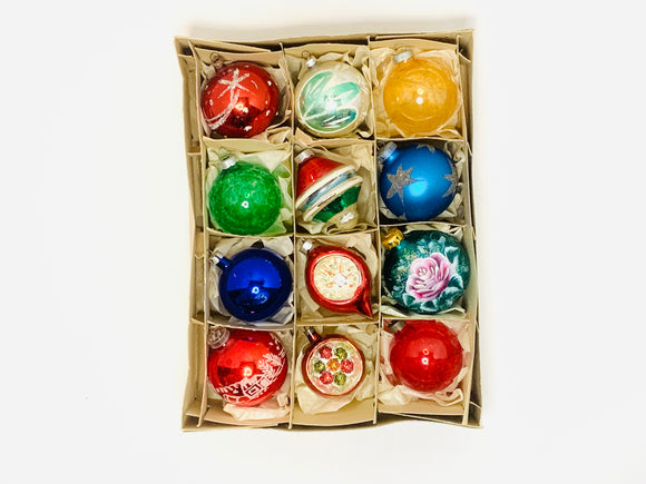 Vintage Glass Christmas Ornaments