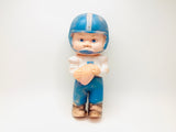 Vintage Rubber Football Player Toy