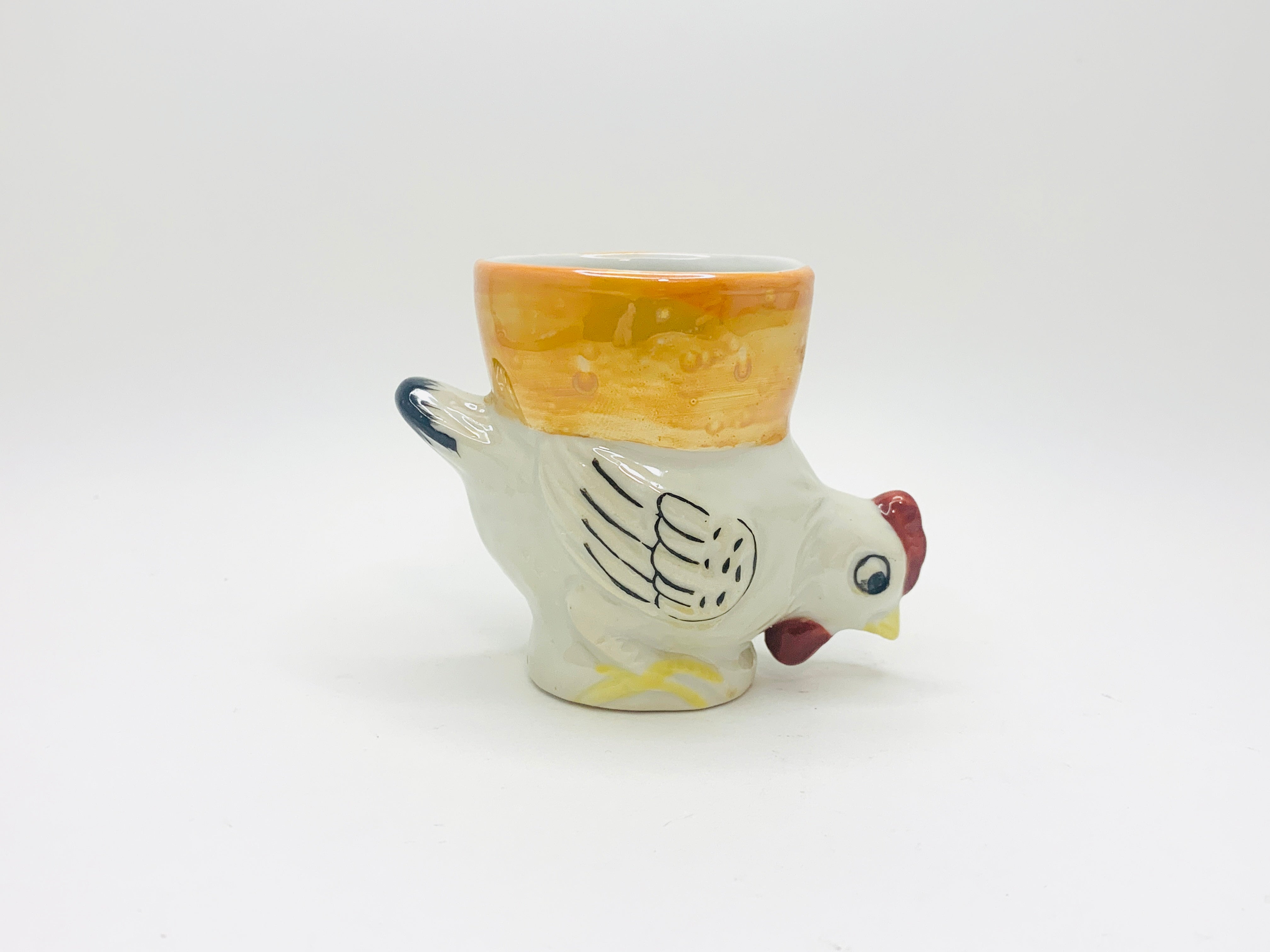 Outlet Vintage Egg Cups, Japanese, Porcelain