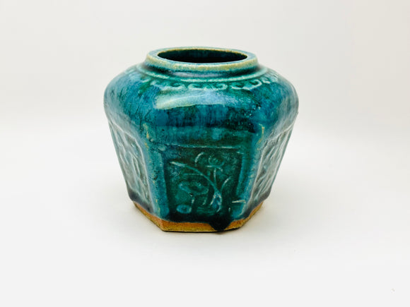 1930’s Earthenware Choy Heong Ginger Jar