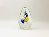 Large Vintage Glass Paperweight
