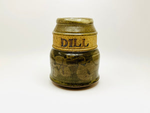 Vintage Pottery Handmade Dill Pot