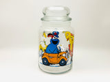 Vintage Sesame Street Anchor Hocking Glass Jar