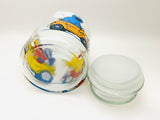 Vintage Sesame Street Anchor Hocking Glass Jar