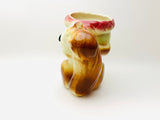 Vintage Squirrel Ceramic Indoor Planter