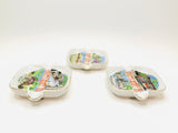 Vintage Knott’s Berry Farm Small Souvenir Advertising Ashtrays