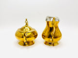 Vintage Solid Brass Tea Set Made in India